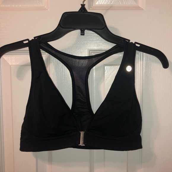 lululemon athletica Other - NO SIZE Lululemon Front Clip Mesh Sports Bra black